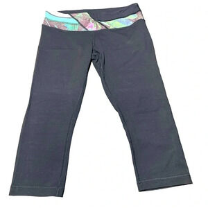 Lululemon Wunder Under Astro Crop Reversible Leggings